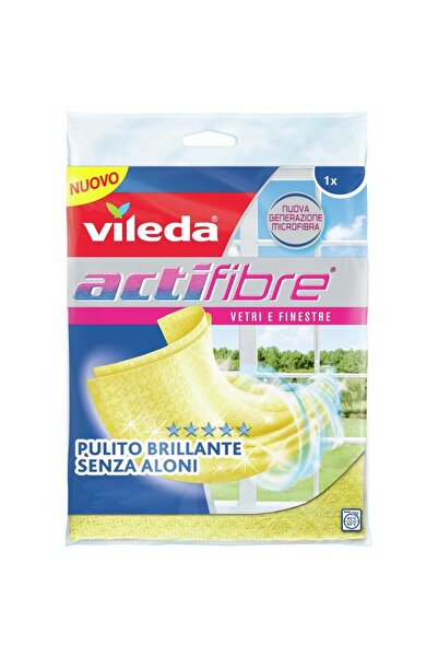 Vileda 151708 lavetă de curățare Microfibră, Acetat de polivinil (PVA) Galben...