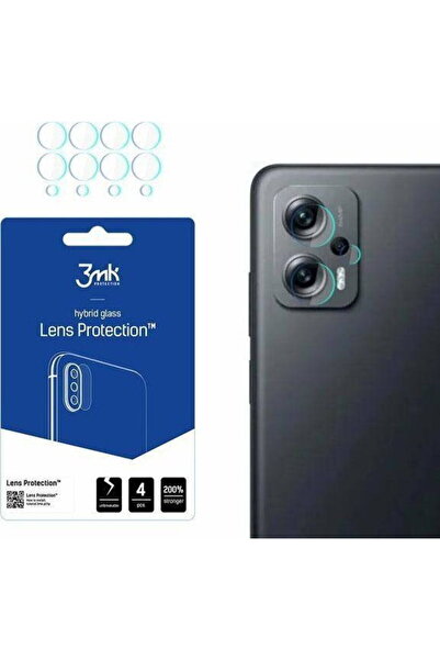 3MK Camera Lens Protect for Xiaomi Poco X4 GT 5G, 7H Hybrid Glass