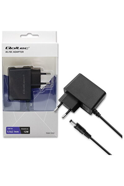 Qoltec 52402, 12W, Черен