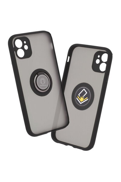 Techsuit Калъф за iPhone 11 - Glinth - Черен