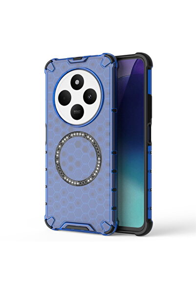 Techsuit Husa transparenta pentru Xiaomi Redmi 14C / Poco C75 - HoneyComb Shi...