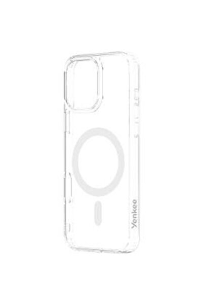 Yenkee YCC MagSafe CR 01 pentru iPhone 15, compatibilДѓ MagSafe, TransparentДѓ