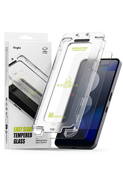 Ringke Folie pentru Nothing Phone (3a) / (3a) Pro (set 2) - Sticlă securizată...