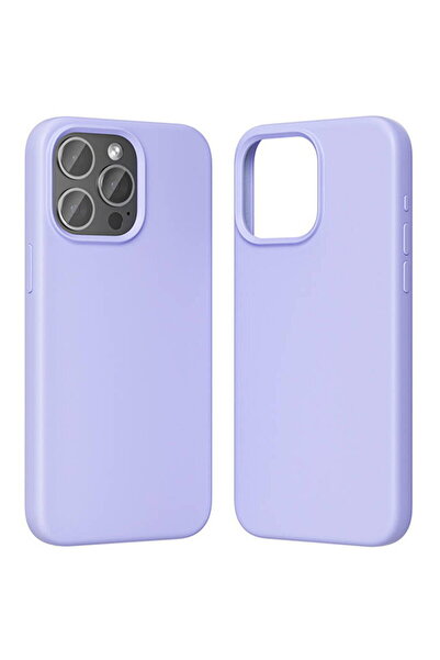 Vention Husă de silicon KUFV0-40 pentru iPhone 15 Pro Max (mov)