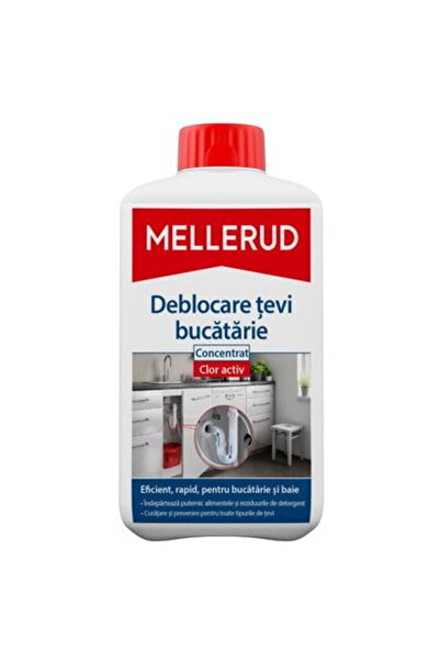 MELLERUD Solutie pentru desfundarea tevilor de scurgere MELLERUD, 1L