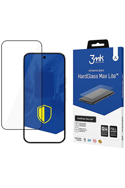3MK Folie pentru Google Pixel 9 Pro XL - HardGlass Max Lite Screen Protector ...