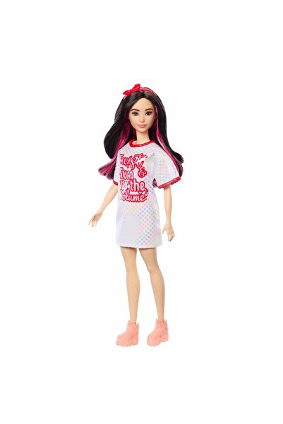 Barbie Păpușă Fashionistas Hrh12, de petrecere, fermecătoare