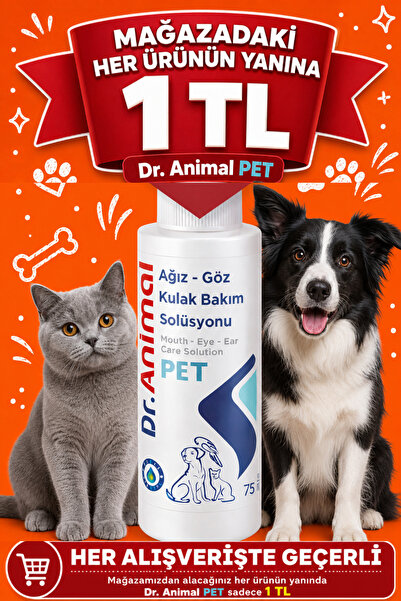 Dr. Animal Köpek ve Kediler İçin Çok Amaçlı Pet Bakım Solüsyonu - Tüy, Deri, ...