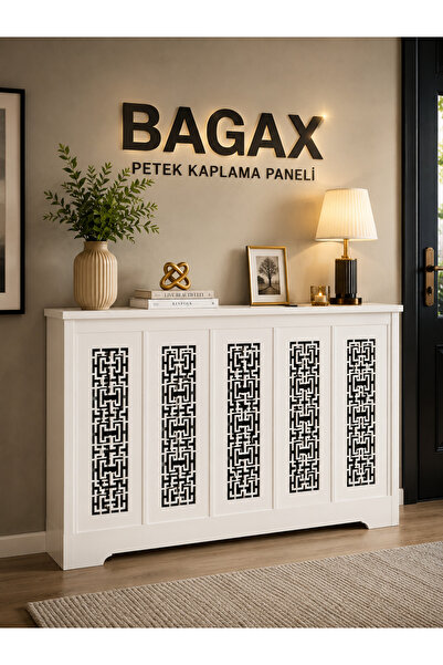 BAGAX Karatay Model, Beyaz Renk,iç Ölçü 96 Cm Dış Ölçü 100 Cm Petek Kaplama, ...