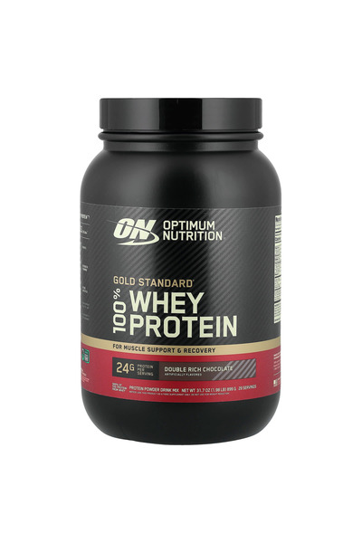 Optimum Nutrition أون 100% وي غولد ستاندرد دبل ريتش شوكولاتة 454 جرام