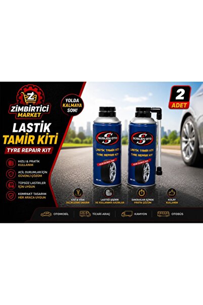 ZIMBIRTICI 2'li Lastik Tamir Kiti