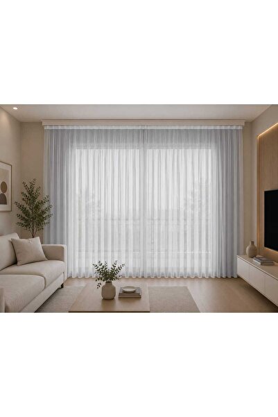 YAĞMUR PERDE EVİ MODERN GREK TÜL 1X3 SIK PİLE