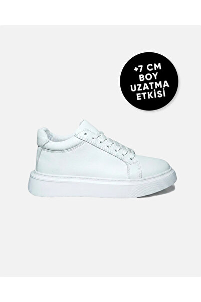 Lorvenzo Deri Sneaker +7 CM Boy Uzatan Ayakkabı