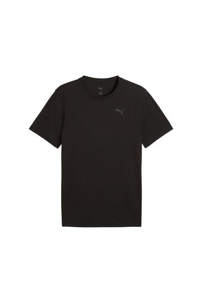 Puma Графика 1 Мъжка черна тренировъчна тениска