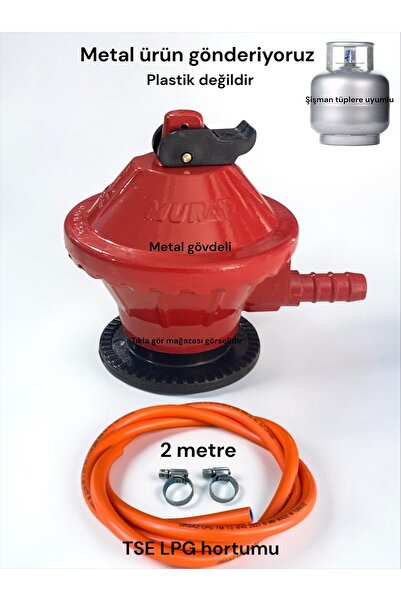 MOOD CLASS Şişman aygaz milangaz ipragaz Ev tüpü başlığı 12kg tüp gaz regülat...