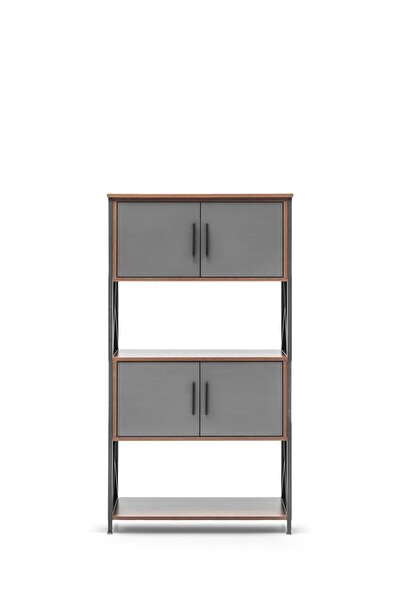 Ivo Office Linen 156’lık 4 Bölmeli 2 Raflı 2 Kabin Kitaplık