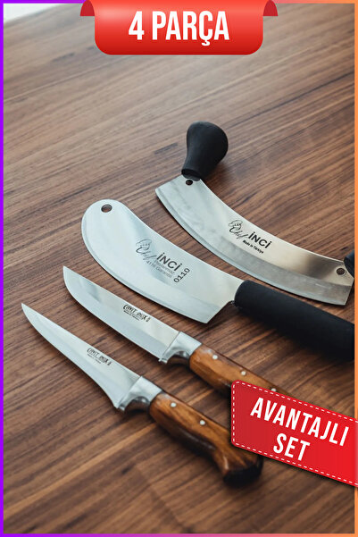 Cavit İnox ZIRH SATIR BIÇAK SETİ