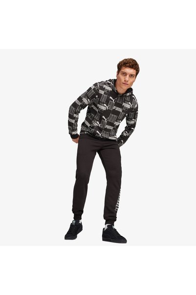 Puma Essentials Logo Lab Men's Blue Sweatpants