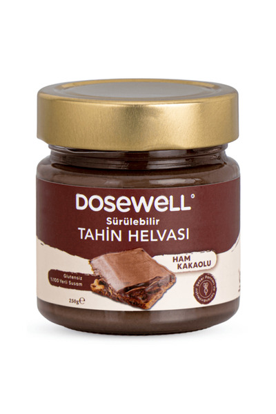 Dosewell Sürülebilir Tahin Helvası Kakaolu 250 gr