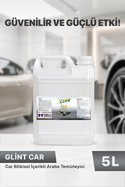 GLİNT Car Bitkisel İçerikli Oto Temizleyici 5 Litre Araç İç ve Dış Temizliği ...