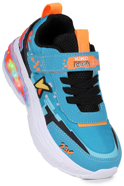 Kiko Kids Craft Işıklı Günlük Cırtlı Erkek Çocuk Spor Ayakkabı