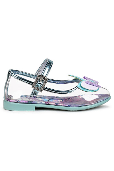 Kiko Kids Grace Unicorn Şeffaf Abiye Kız Bebek / Çocuk Babet Ayakkabı