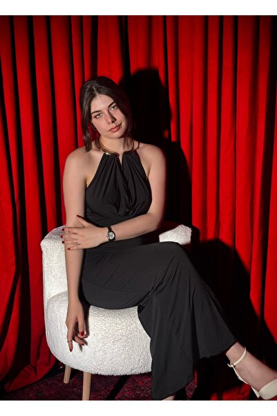 Neva Wear Serena Halter Neck Evening Dress