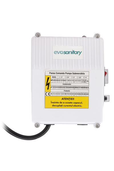 EVOSANITARY Panou de control pentru pompă submersibilă 1100 W