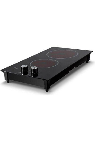 Luxell V3-02p Ikili Vitroseramik Elektrikli Set Üstü Ocak