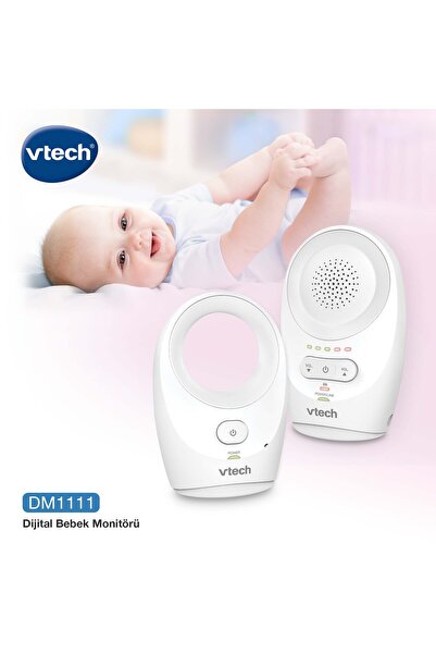 V-tech Artırılmış Menzile Sahip Sesli Bebek Monitörü - DM1111