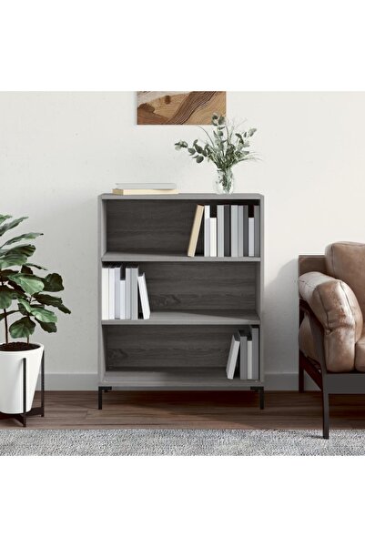 Concept Bibliotecă, sonoma gri, 69,5x32,5x90 cm, lemn compozit