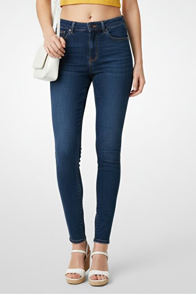 Reiko Women Skinny Fit Washed Stretchable Jeans, Blue