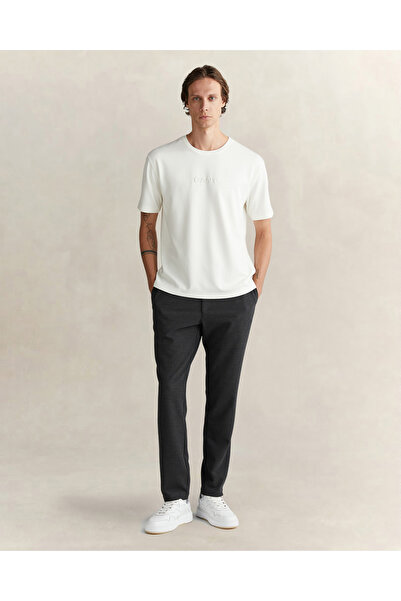 Gant Erkek Gri Regular Fit Pantolon