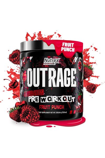 Nutrex Research نوتريكس أوتراج ألترا هاي ستيم بري وورك آوت 400 ملغ كافيين، إل...