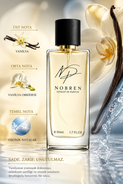 NOBREN G13 Flora Gorgeous Orchid 50 ml Kadın Extrait De Parfum – Yoğun Kalıcı...