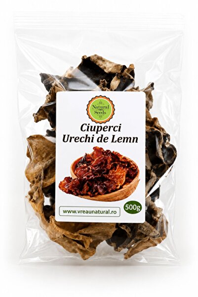 Natural Seeds Product Ciuperci Urechi de Lemn 500g