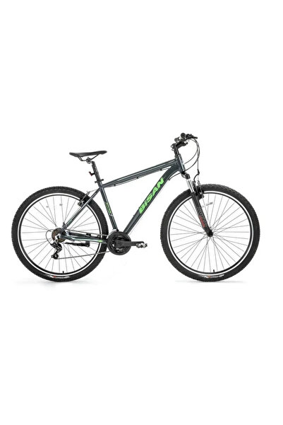 Bisan ATLAS ERKEK DAĞ BİSİKLETİ 48CM V 27.5 JANT 21 VİTES PARLAK GRİ YEŞİL