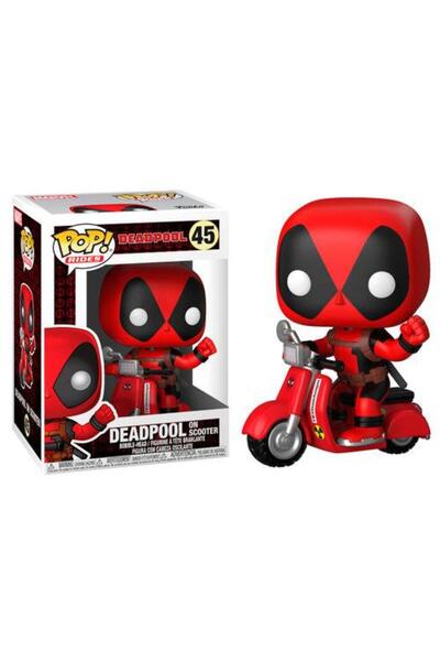 Funko Pop Marvel - Deadpool On Scooter No:48