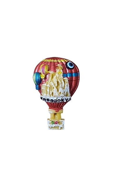 REYYAN Kapadokya magneti polyester kabartmalı hediyelik magnet