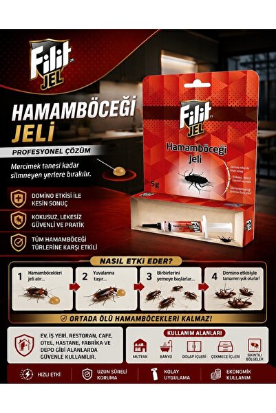 Filit Hamamböceği Jeli