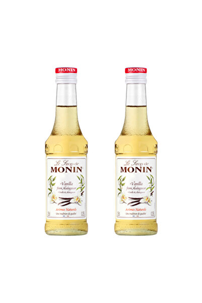 Monin Vanilya Şurubu 250 ml 2'li Set