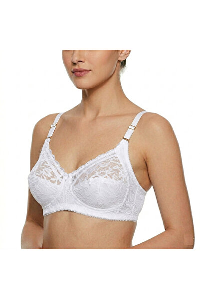 Noom Nightwear Cotton Bra with Lace