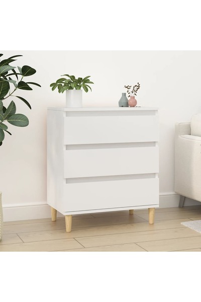 Concept Servantă, alb, 60x35x70 cm, lemn prelucrat