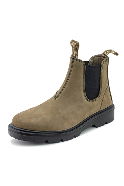 natural world Men's 9080 Bota Chelsea Nobuck Elasticos