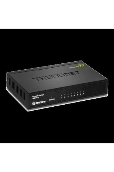 TRENDnet Comutator GREENnet cu 8 porturi Gigabit - TEG-S82G