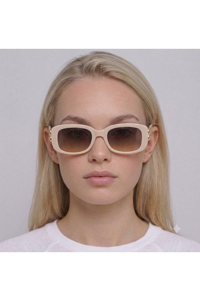 MissBella Eyewear - İSABELLA Model Beyaz Güneş Gözlüğü