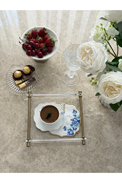 Çiçek Pip Studio Royel White Kokteyl Peçete 2 Adet