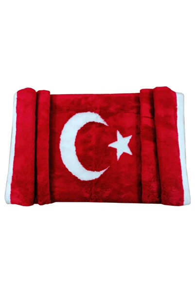 Drs Tuning Oto Torpido Üstü Peluş Örtü Türk Bayrağı Desenli Tasarım