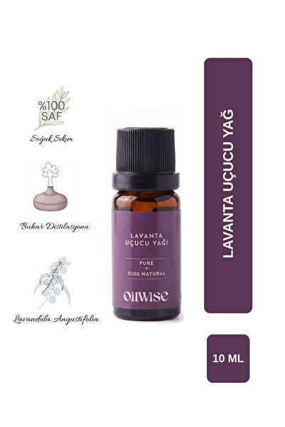 Oil Wise Sakinleştirici ve Ferahlatıcı Lavanta Uçucu Yağı 10 ml
