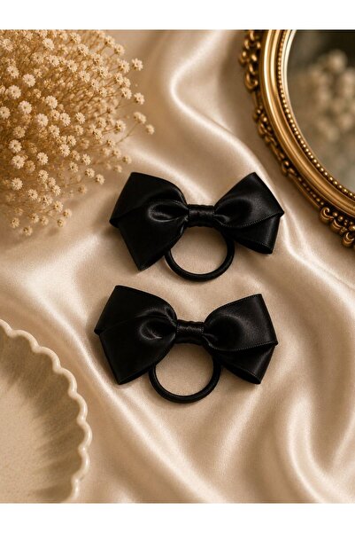 modernist Women's 2 Pieces Black Ribbon Buckle
